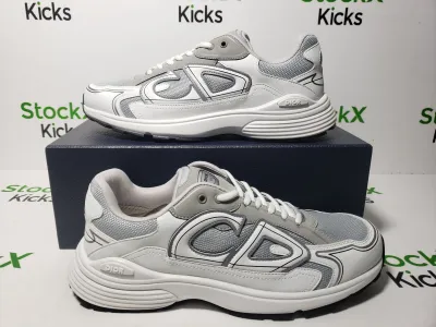 Dior B30 Sneakers Gray White 3SN279ZLZ_H860 review Stockxkicks 05