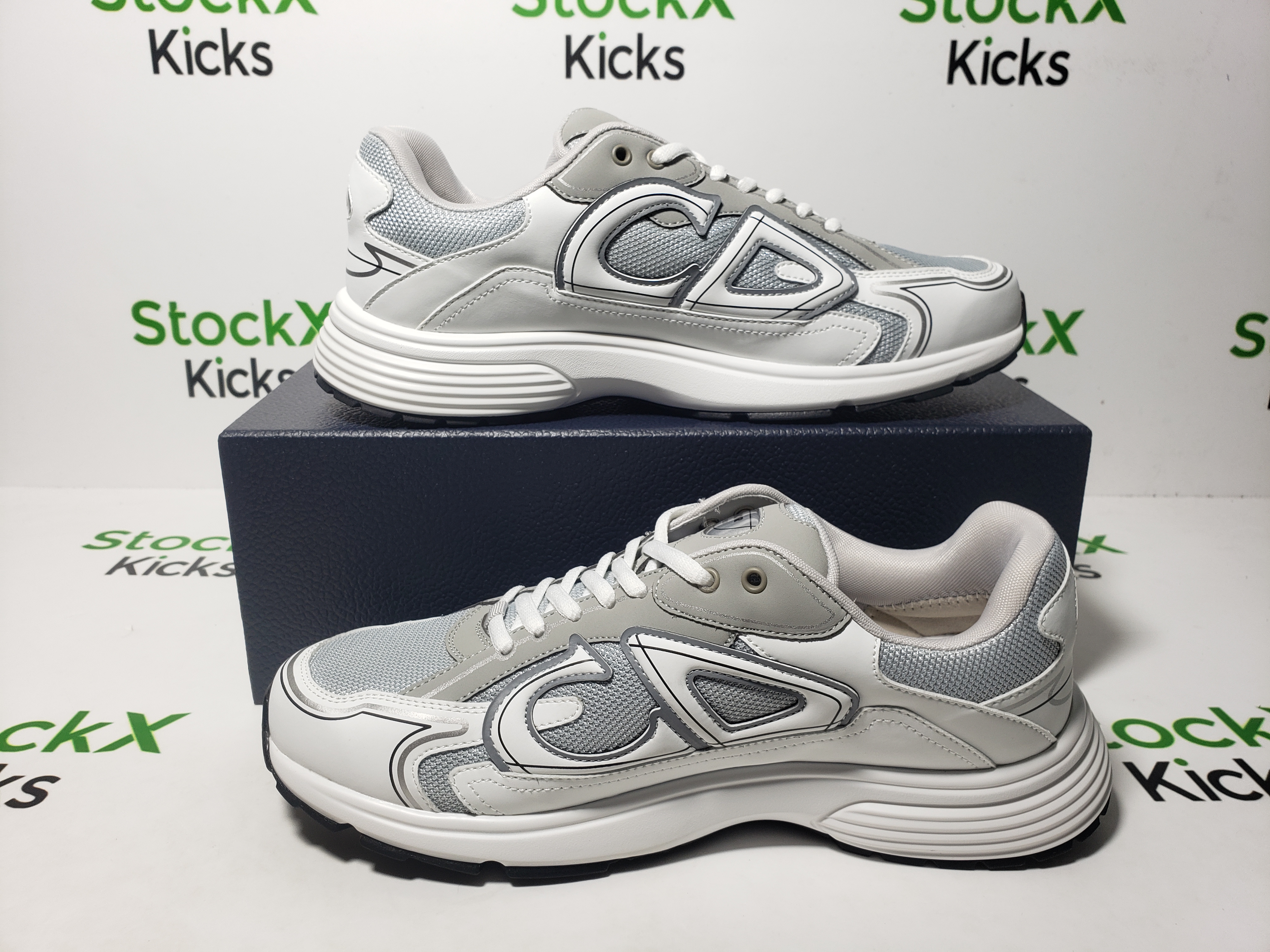 Dior B30 Sneakers Gray White 3SN279ZLZ_H860 review Stockxkicks 06