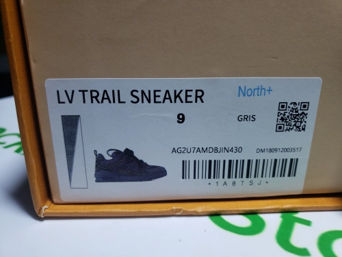 Louis Vuitton Skate Sneaker Black Grey 1ACEI8 review 