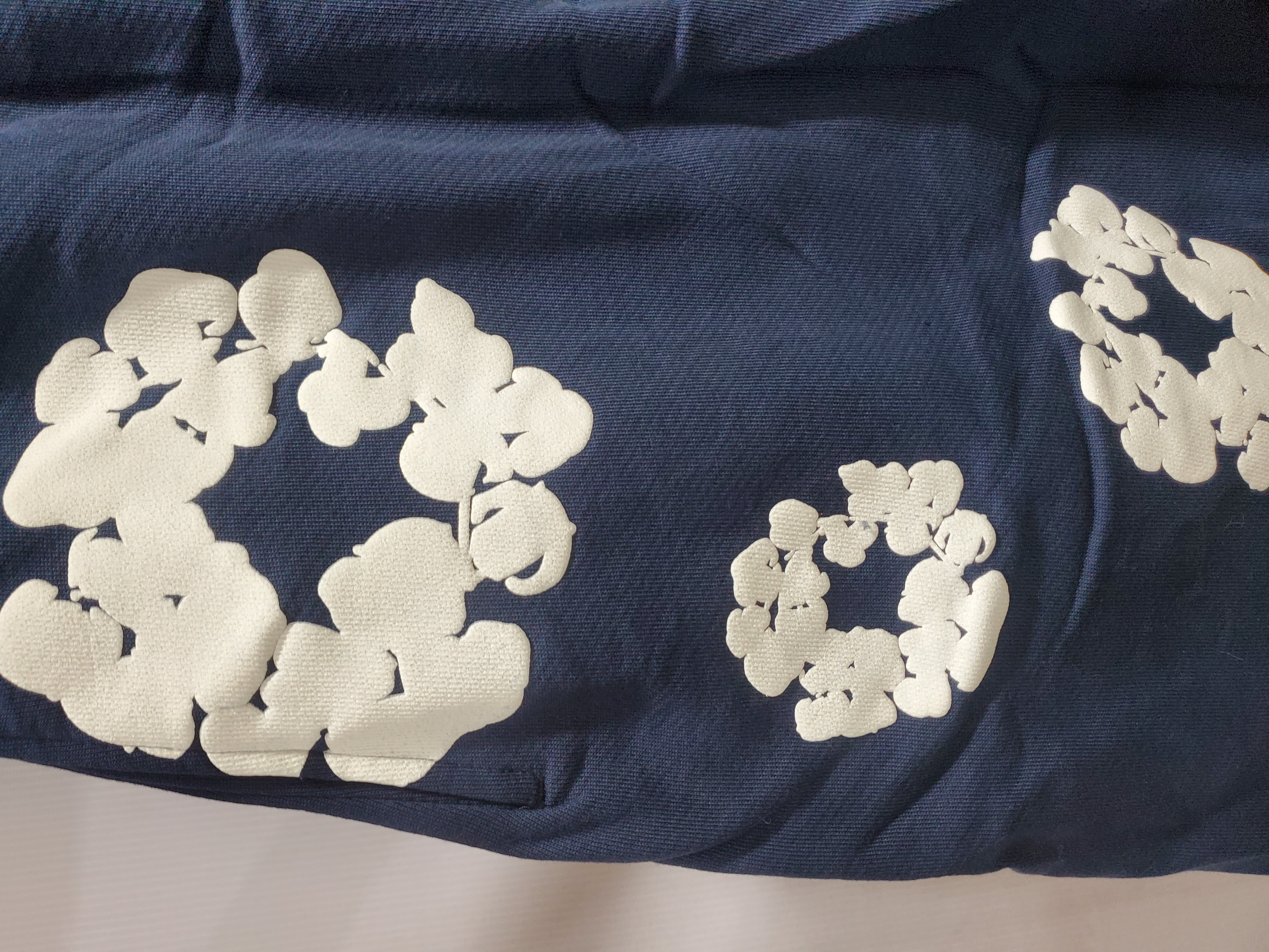 Denim Tears The Cotton Wreath Shorts Navy review Stockxkicks 02