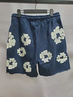 Denim Tears The Cotton Wreath Shorts Navy review Stockxkicks 05