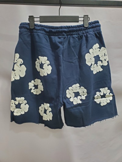 Denim Tears The Cotton Wreath Shorts Navy review Stockxkicks 04