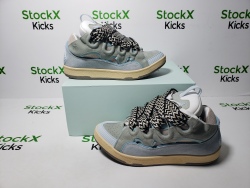 Lanvin Leather Curb White Blue review Stockxkicks 03