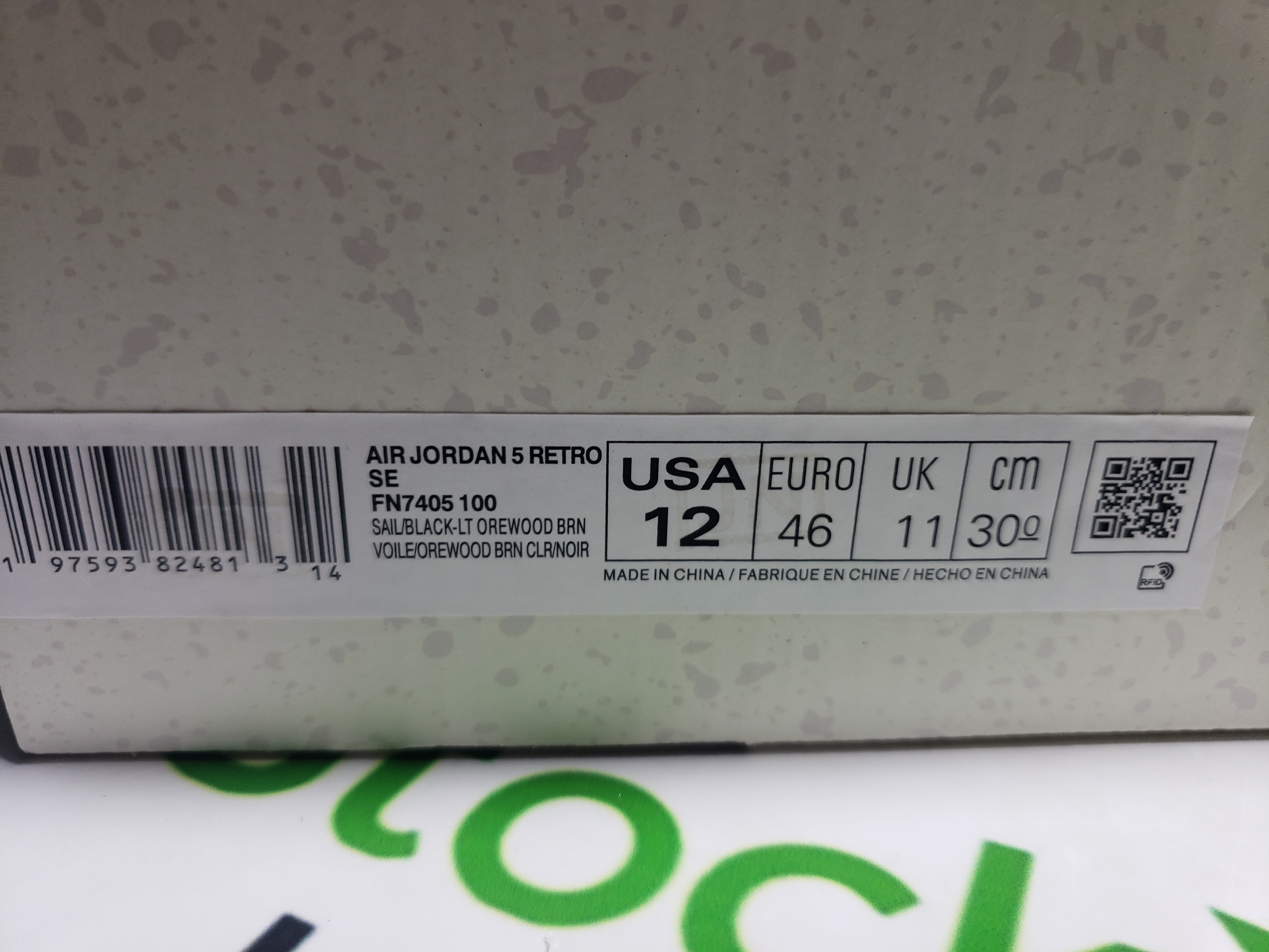 PK God Batch Air Jordan 5 Retro SE Sail FN7405-100 review Stockxkicks 00