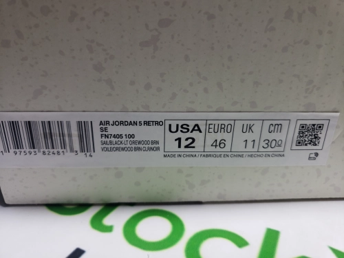 PK God Batch Air Jordan 5 Retro SE Sail FN7405-100 review 