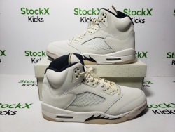 PK God Batch Air Jordan 5 Retro SE Sail FN7405-100 review Stockxkicks 06