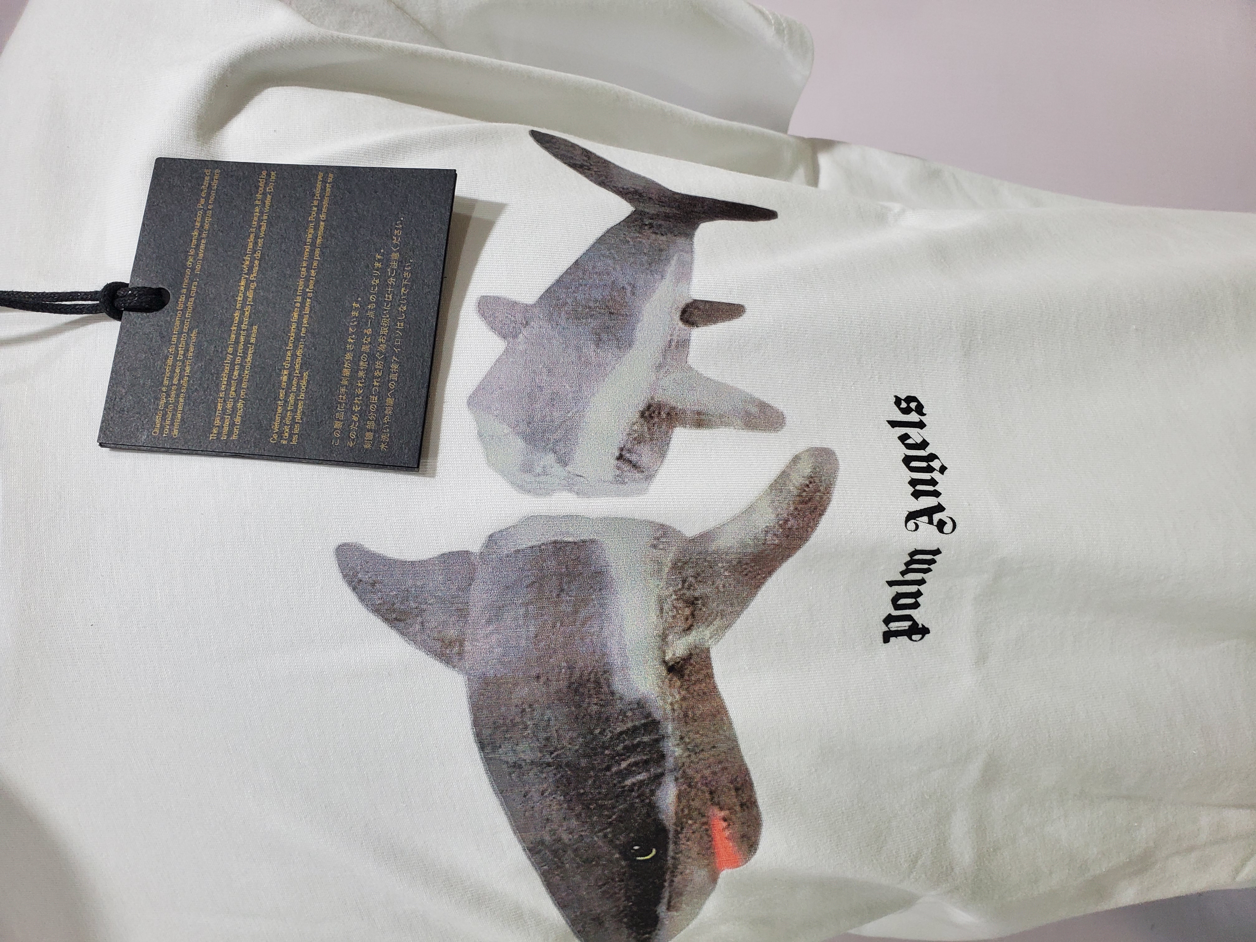 Palm Angels Broken Tail Shark T-shirt review Stockxkicks 02