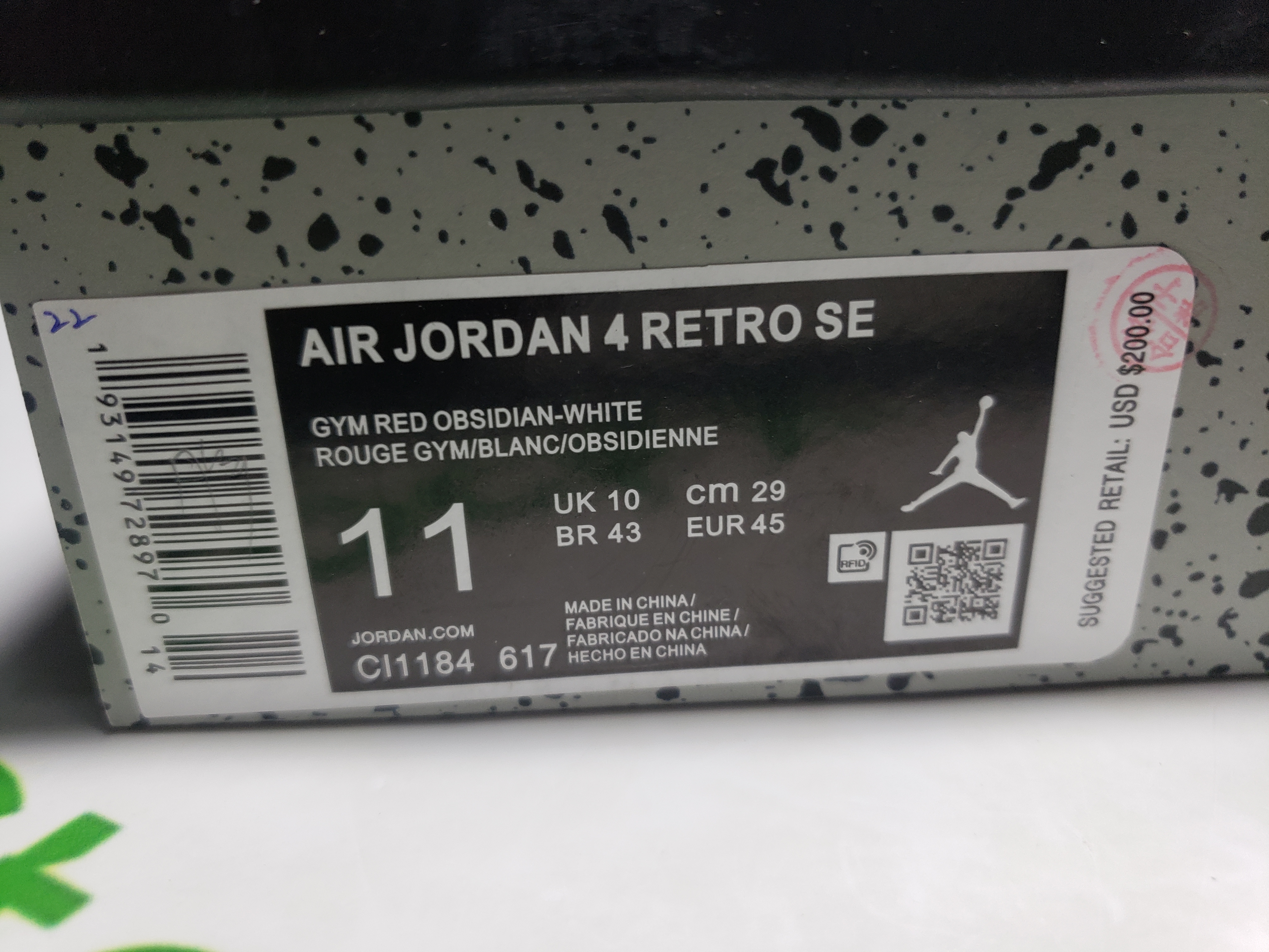 PK God Batch Air Jordan 4 Retro FIBA (2019) CI1184-617 review Stockxkicks 00