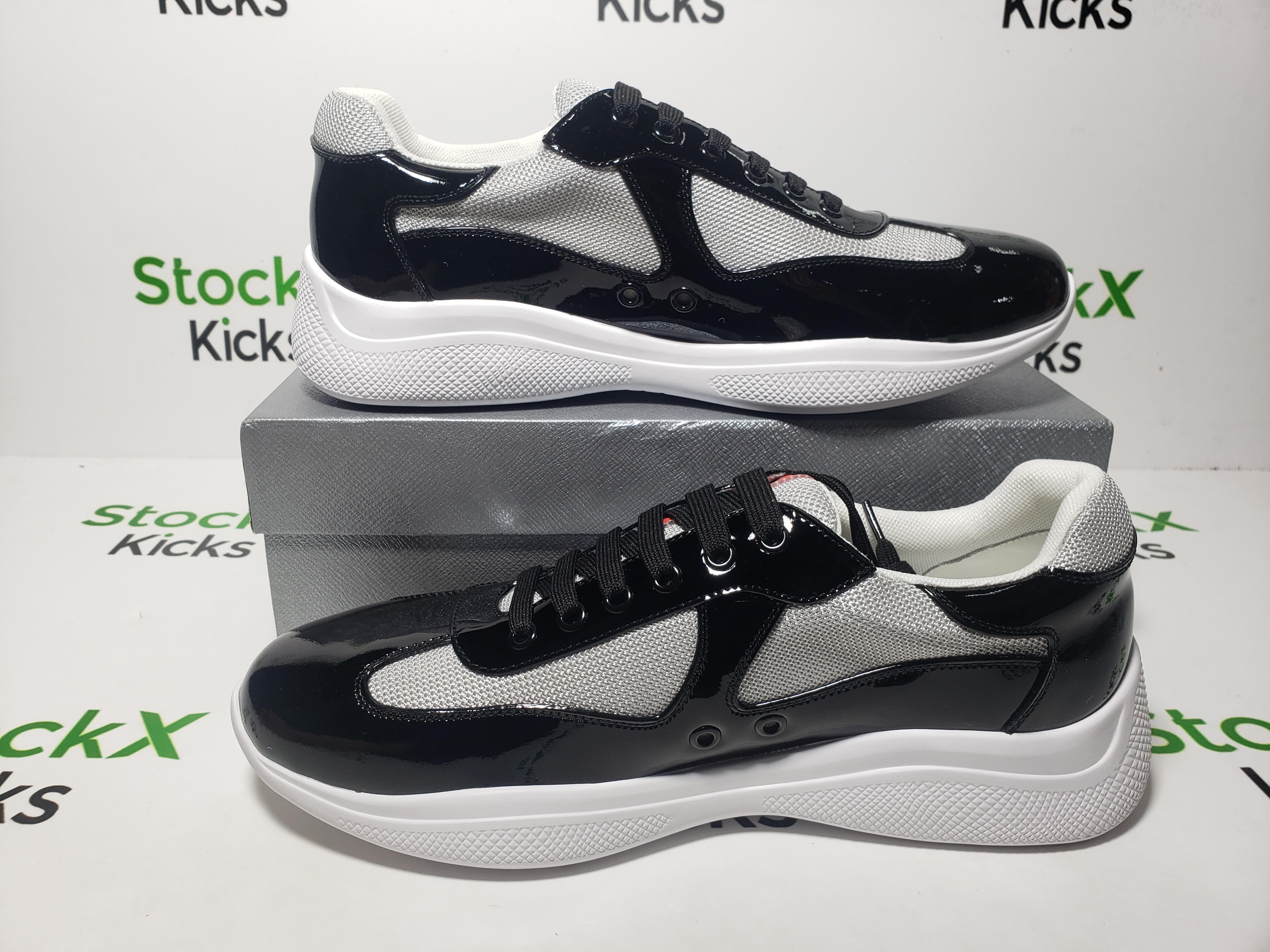 Prada America's Cup Black Grey review Stockxkicks 06
