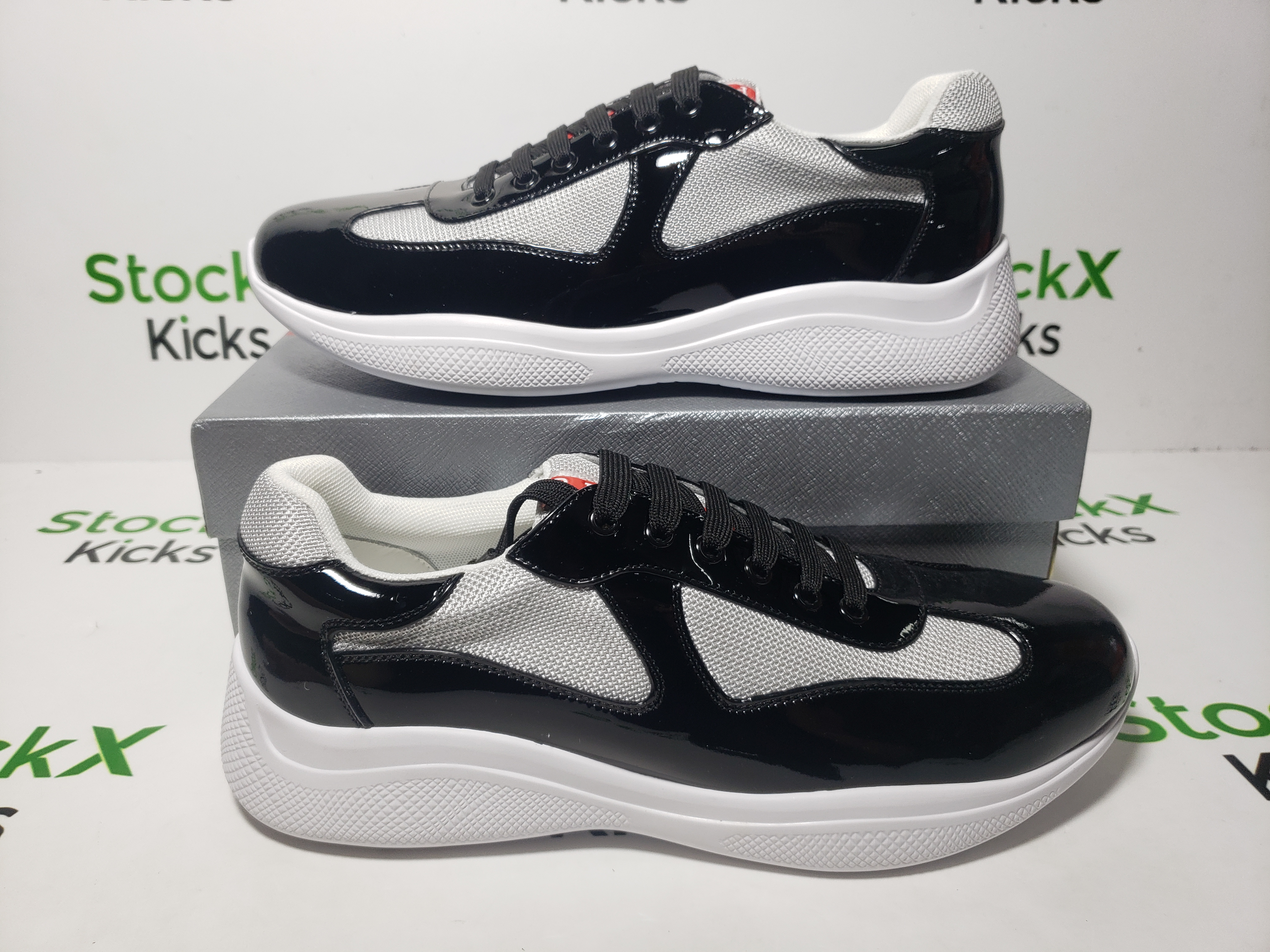 Prada America's Cup Black Grey review Stockxkicks 05