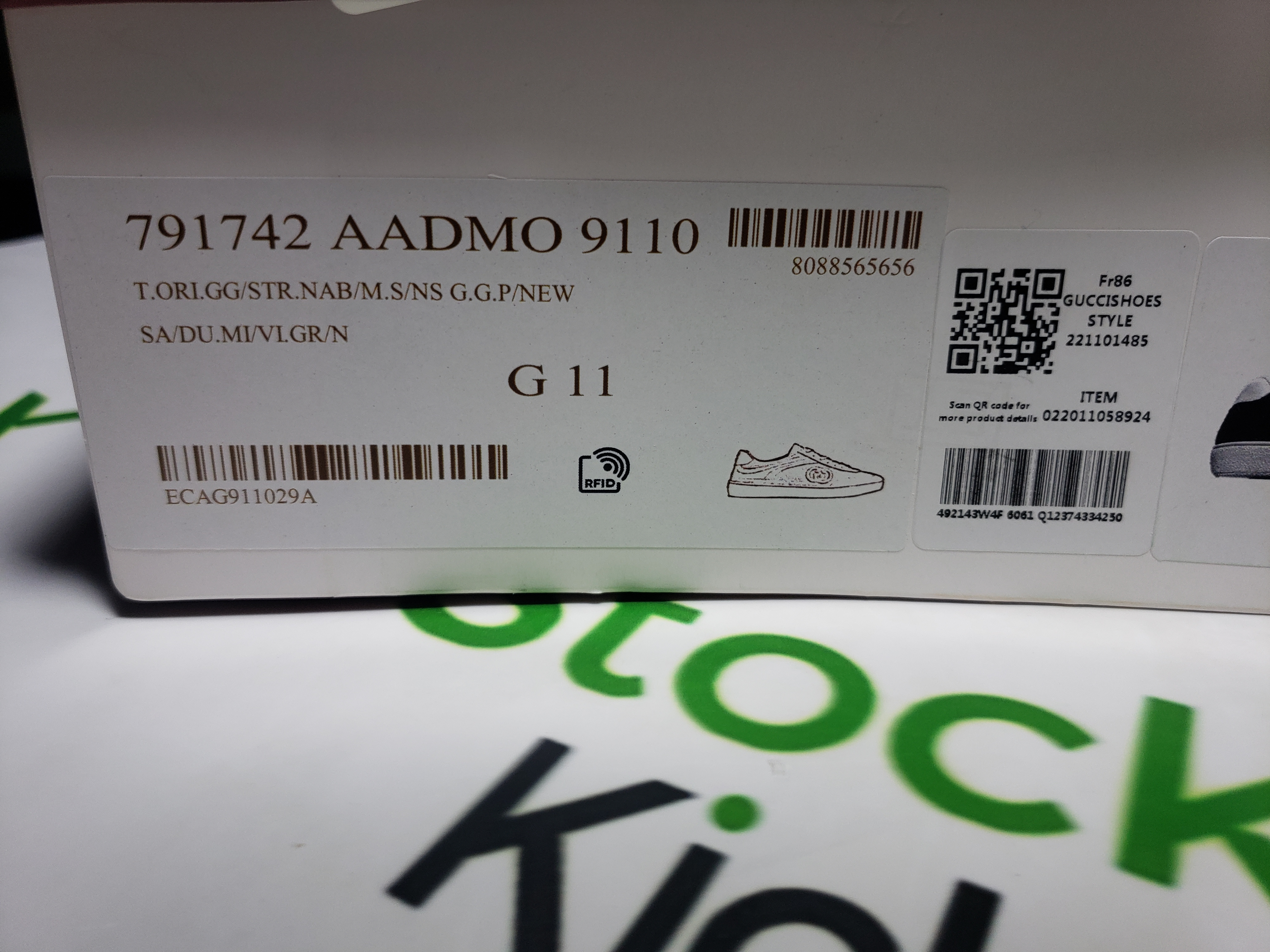 Gucci Interlocking G Sneaker Black 791742 AADM0 4141 review Stockxkicks 00
