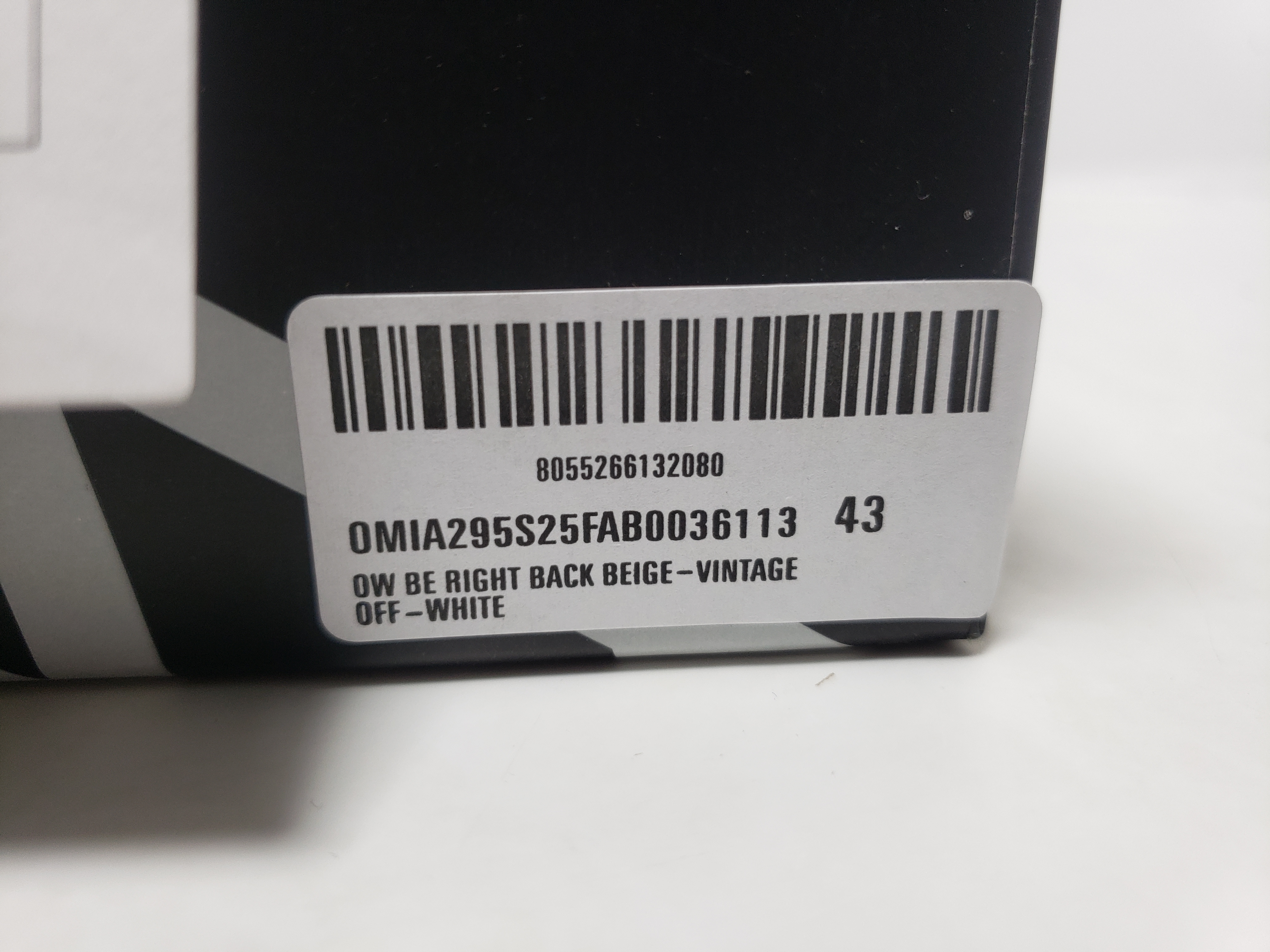 Off White Be Right Back Sneakers Brown OMIA295S25 FAB00 36113 review Stockxkicks 00