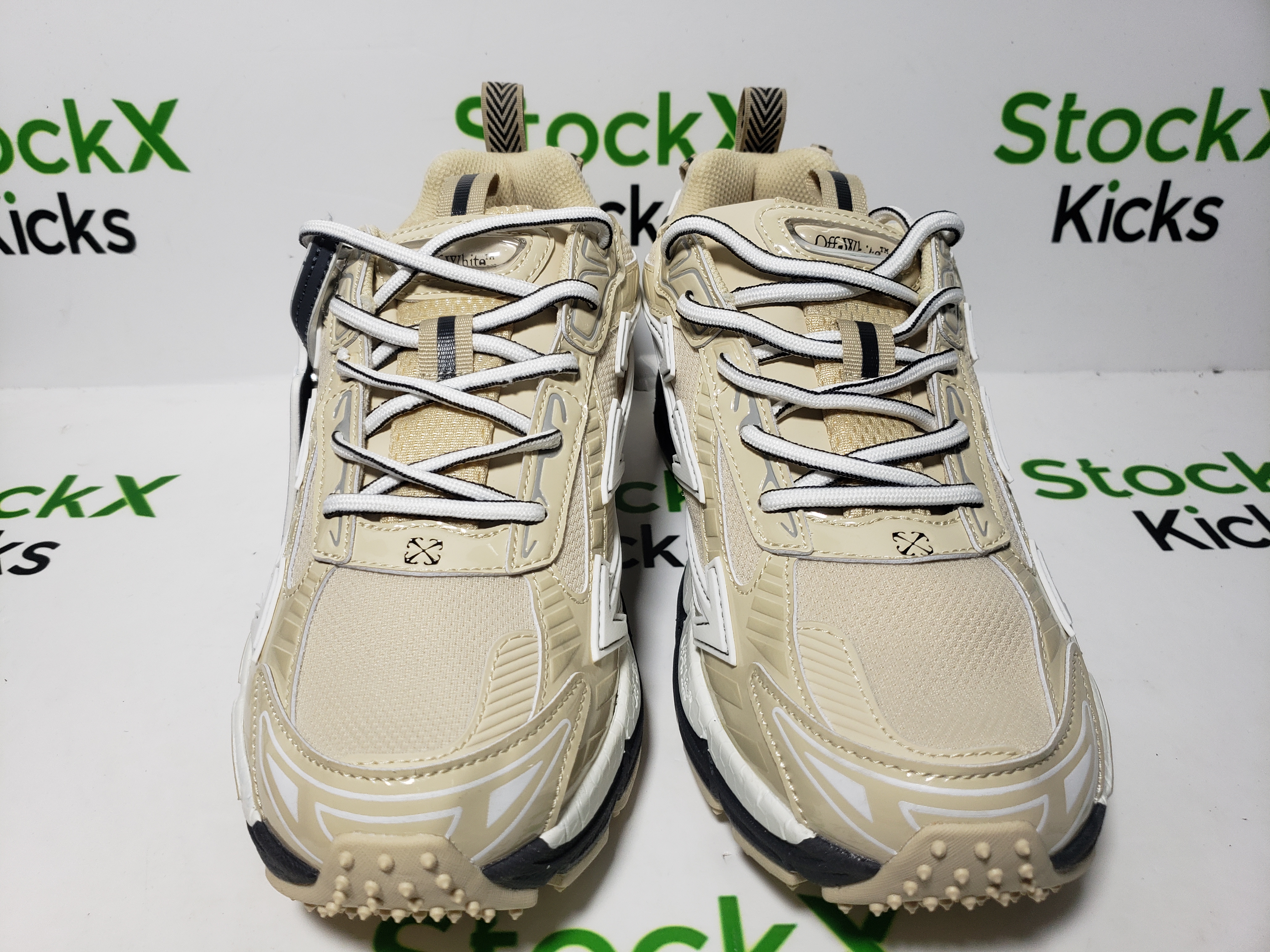 Off White Be Right Back Sneakers Brown OMIA295S25 FAB00 36113 review Stockxkicks 01