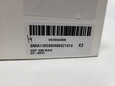 Off-White Odsy-1000 Black Grey Fuchsia OMIA189F 23LEA005 21010 review Stockxkicks 00