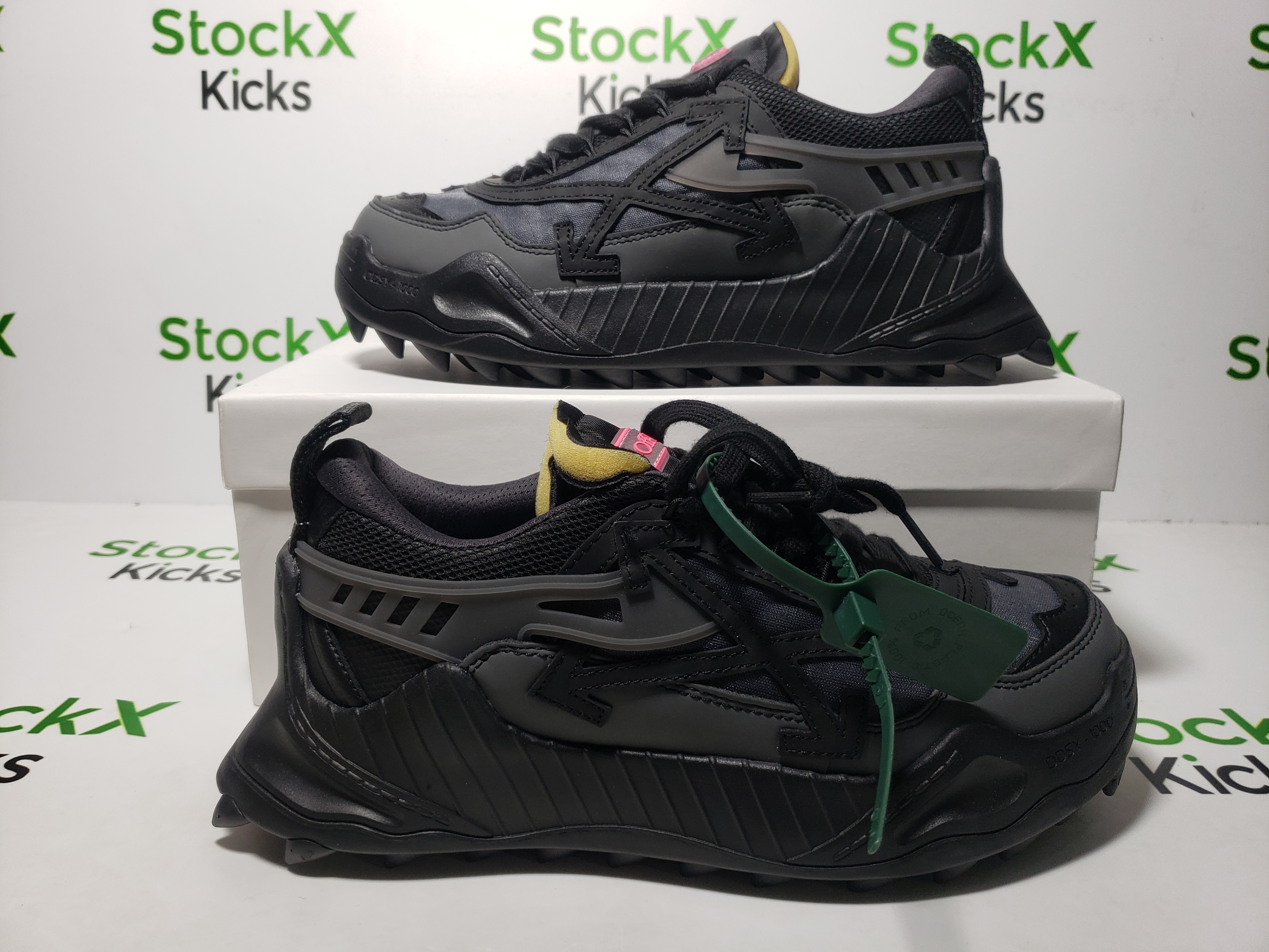 Off-White Odsy-1000 Black Grey Fuchsia OMIA189F 23LEA005 21010 review Stockxkicks 05
