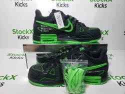 LJR Batch Nike Air Rubber Dunk Off-White Green Strike CU6015-001 review Stockxkicks 07