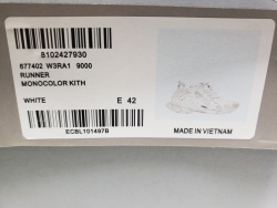 Balenciaga Runner Sneaker White 677402 W3RB1 9000 review Stockxkicks 01