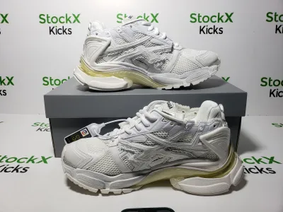 【FLASH SALE】Balenciaga Runner Sneaker White 677402 W3RB1 9000 review Stockxkicks 06