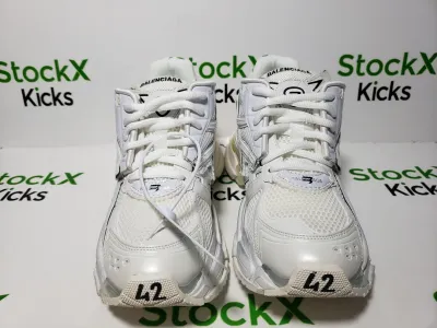 【FLASH SALE】Balenciaga Runner Sneaker White 677402 W3RB1 9000 review Stockxkicks 01