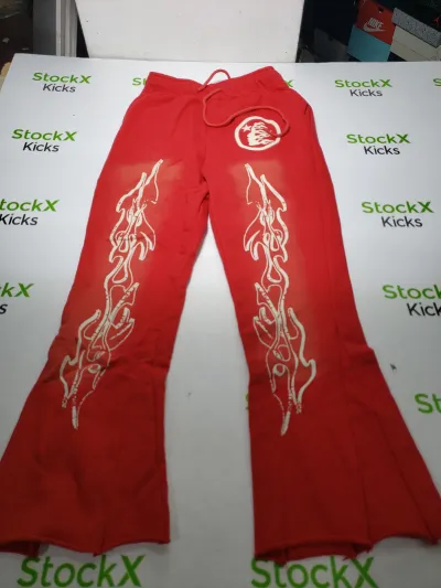 Hellstar Studios Red Sweatpants review Stockxkicks 00