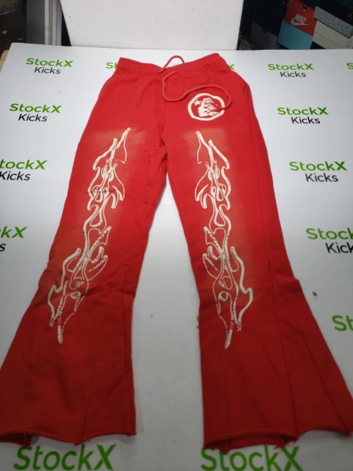 Hellstar Studios Red Sweatpants review 