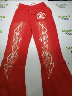 Hellstar Studios Red Sweatpants review Stockxkicks 03