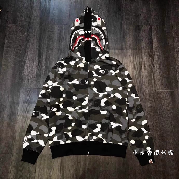 BAPE Space Camo Shark WGM Full-Zip Hoodie Black review Bryson Franklin