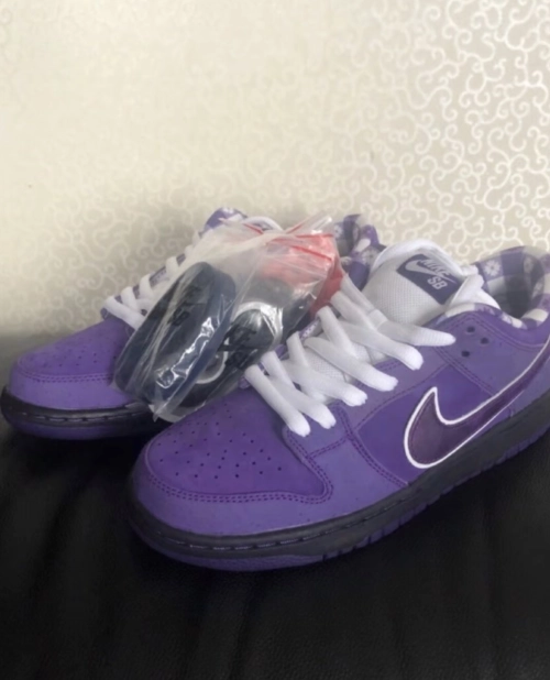 PK God Batch Nike SB Dunk Low Concepts Purple Lobster BV1310-555 review 