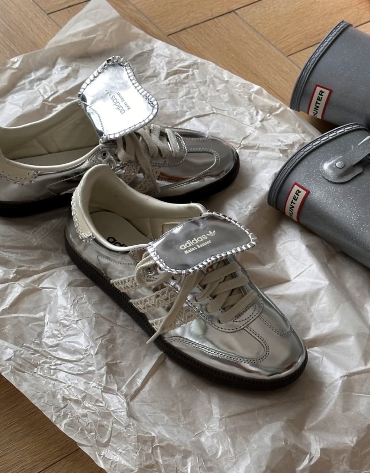 Adidas Samba Wales Bonner Silver IG8181 review Derrick Gray
