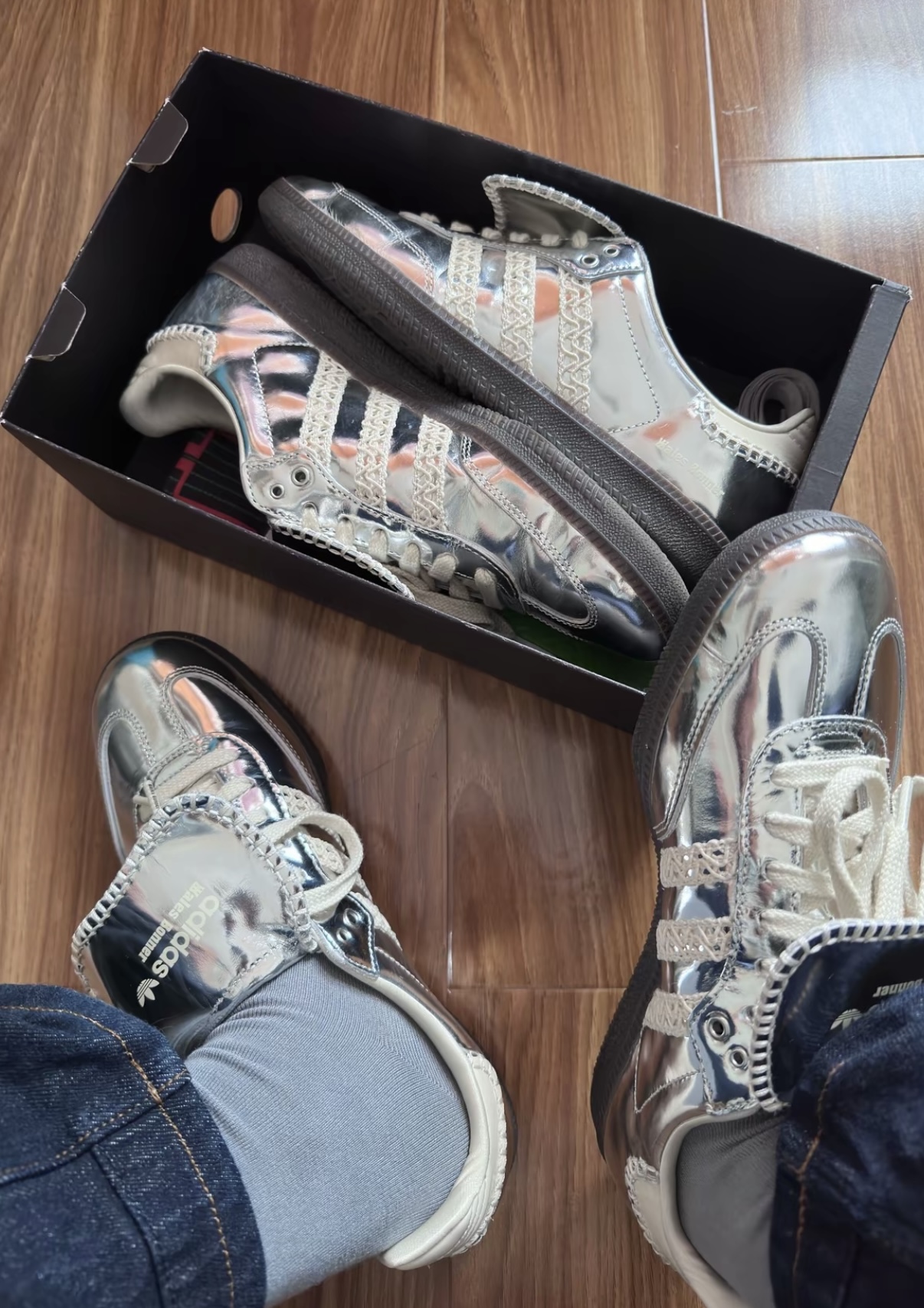 Adidas Samba Wales Bonner Silver IG8181 review DaMaury Crudup