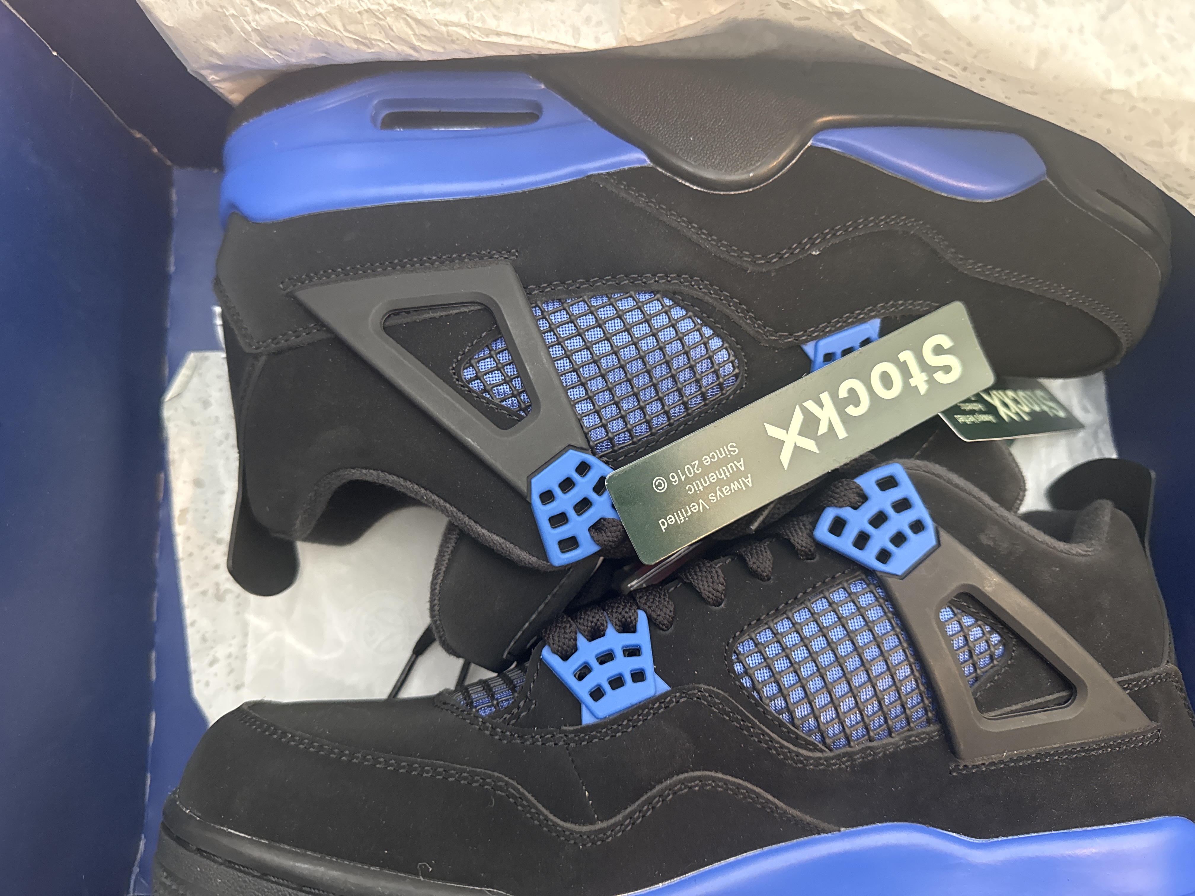 LJR Batch Air Jordan 4 Retro Blue Thunder CT8527-018 review Aiden.A 00