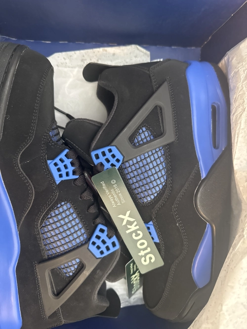 LJR Batch Air Jordan 4 Retro Blue Thunder CT8527-018 review 