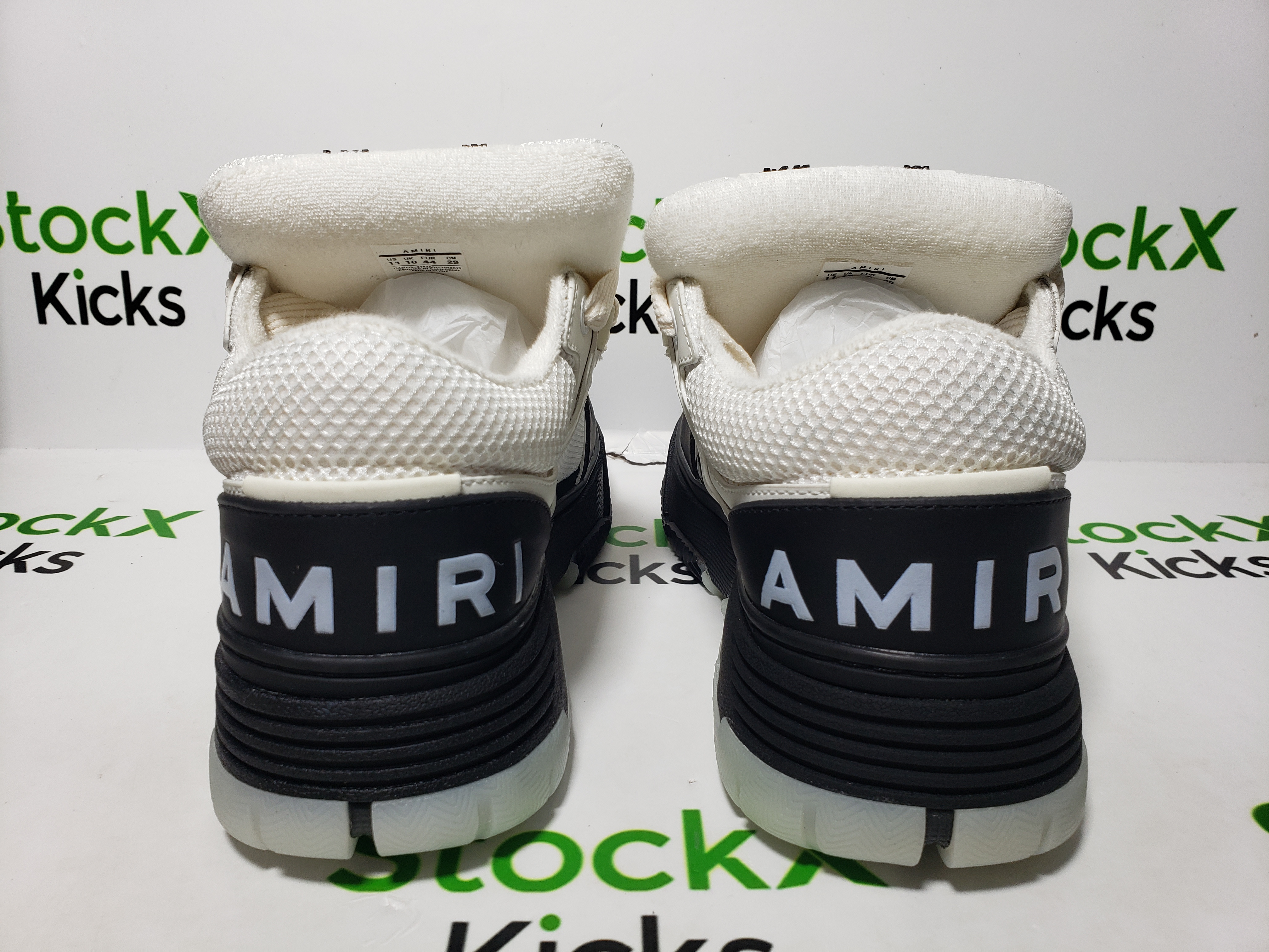 Amiri MA-1 Sneakers Panda White Black review stockxkicks 02