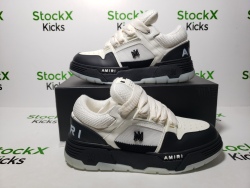 Amiri MA-1 Sneakers Panda White Black review stockxkicks 06