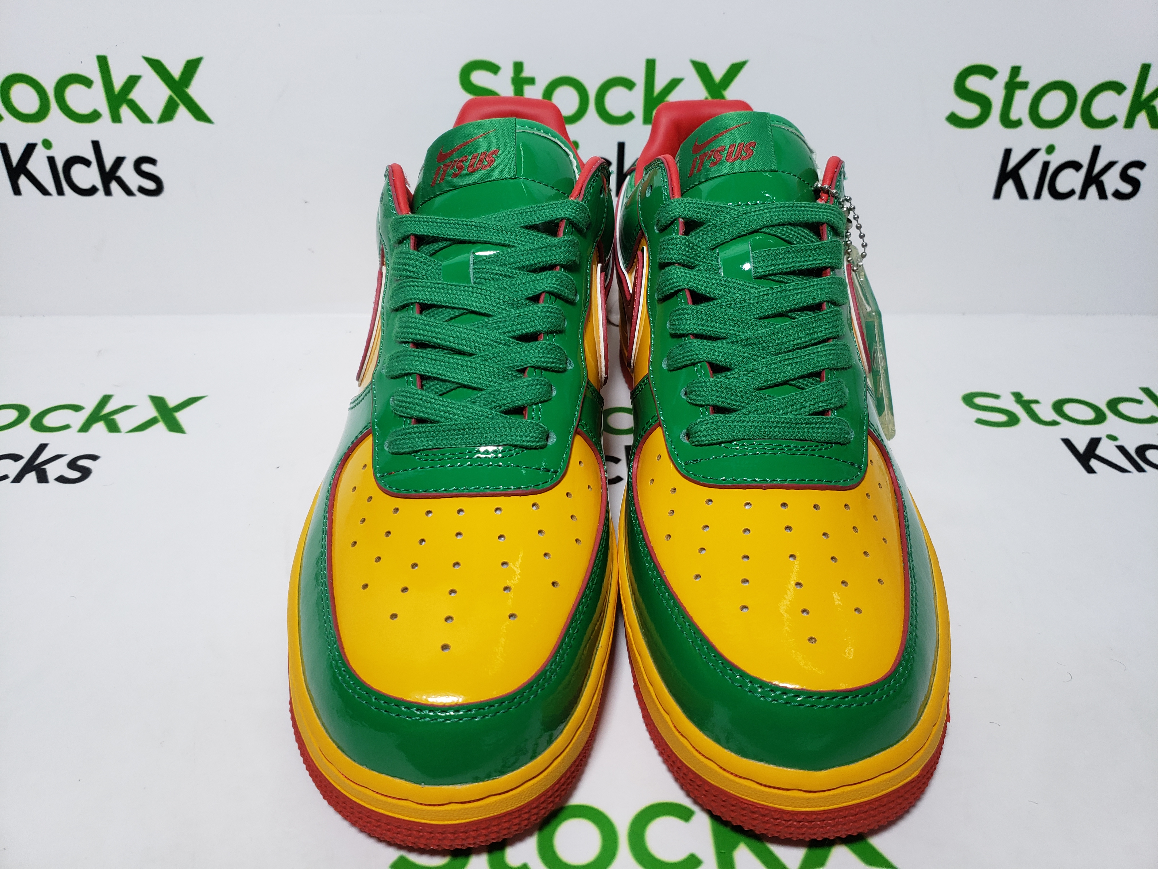 PK God Batch Nike Air Force 1 Low × Lil Yachty Lucky Green IH4383-300 review stockxkicks 01