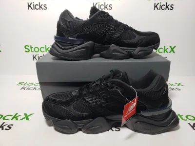 New Balance 9060 Triple Black U9060BPM review stockxkicks 06