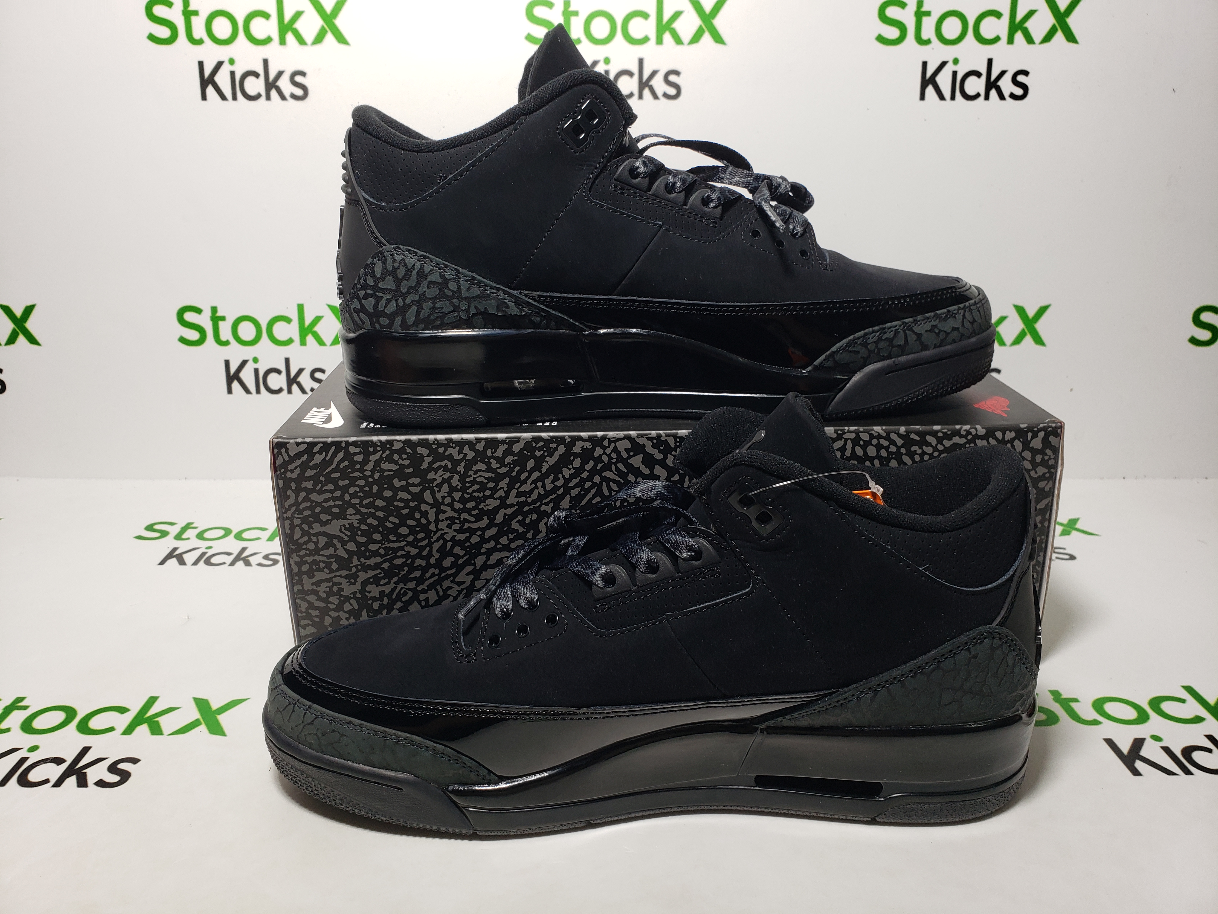 PK God Batch Air Jordan 3 Retro 'Black Cat' CT8532-001 review stockxkicks 06