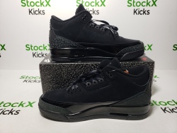 PK God Batch Air Jordan 3 Retro 'Black Cat' CT8532-001 review stockxkicks 07