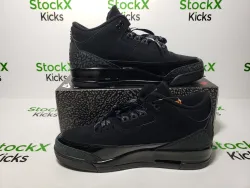PK God Batch Air Jordan 3 Retro 'Black Cat' CT8532-001 review stockxkicks 07