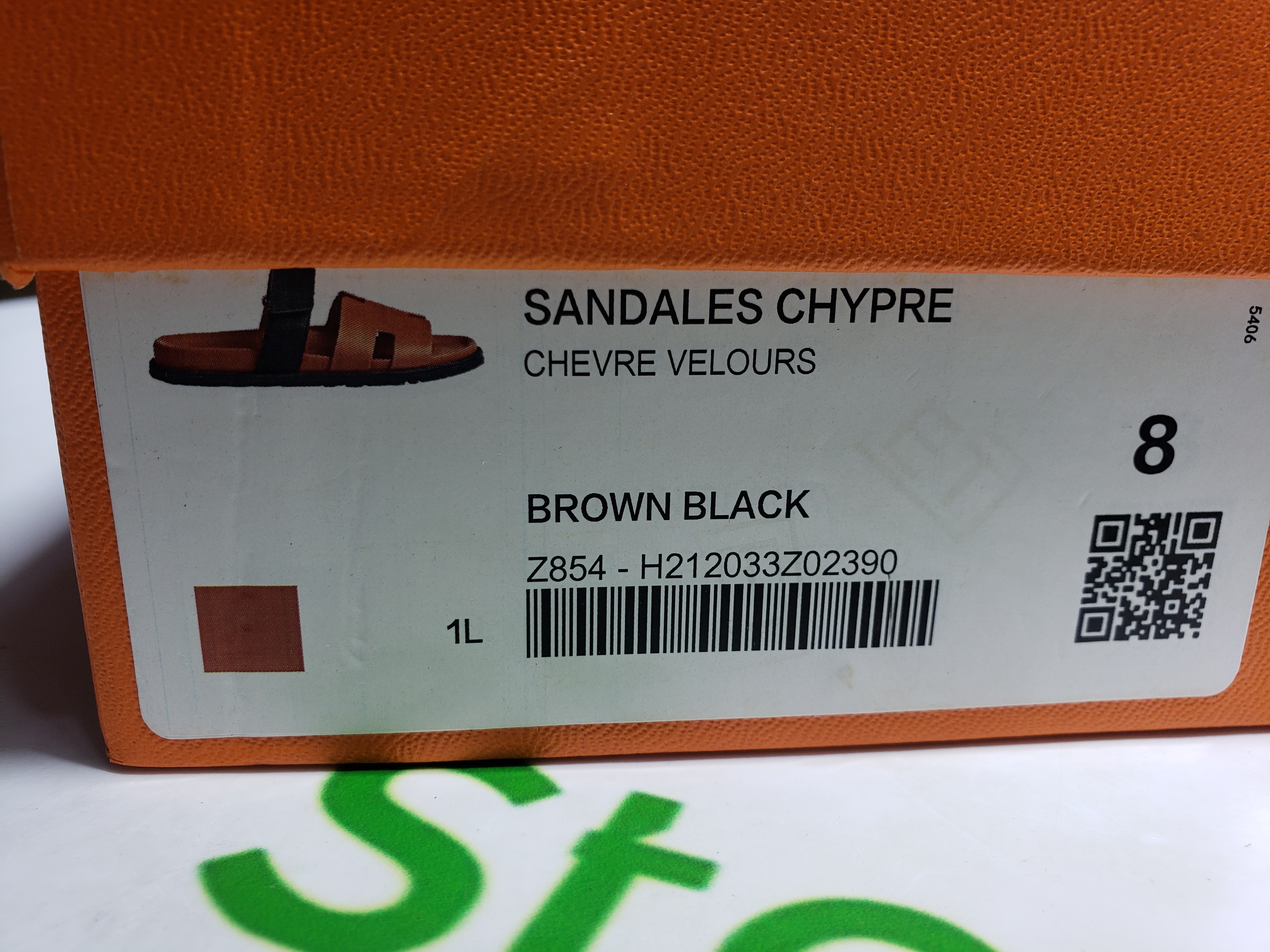 Hermes Chypre Sandal Khaki Black review stockxkicks 00