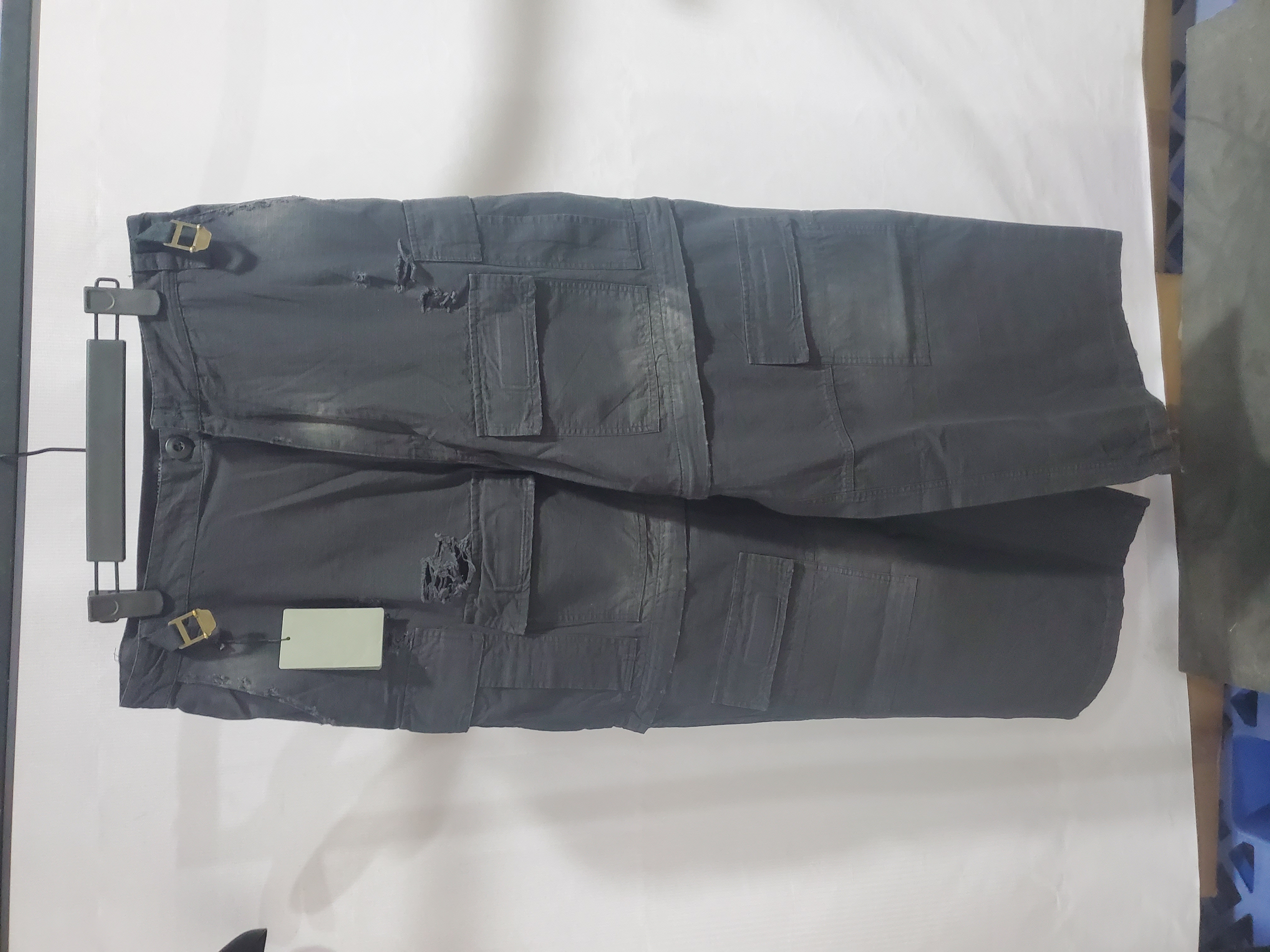 Balenciaga Removable Cargo Pants Black CK WH3902024027 review stockxkicks 05