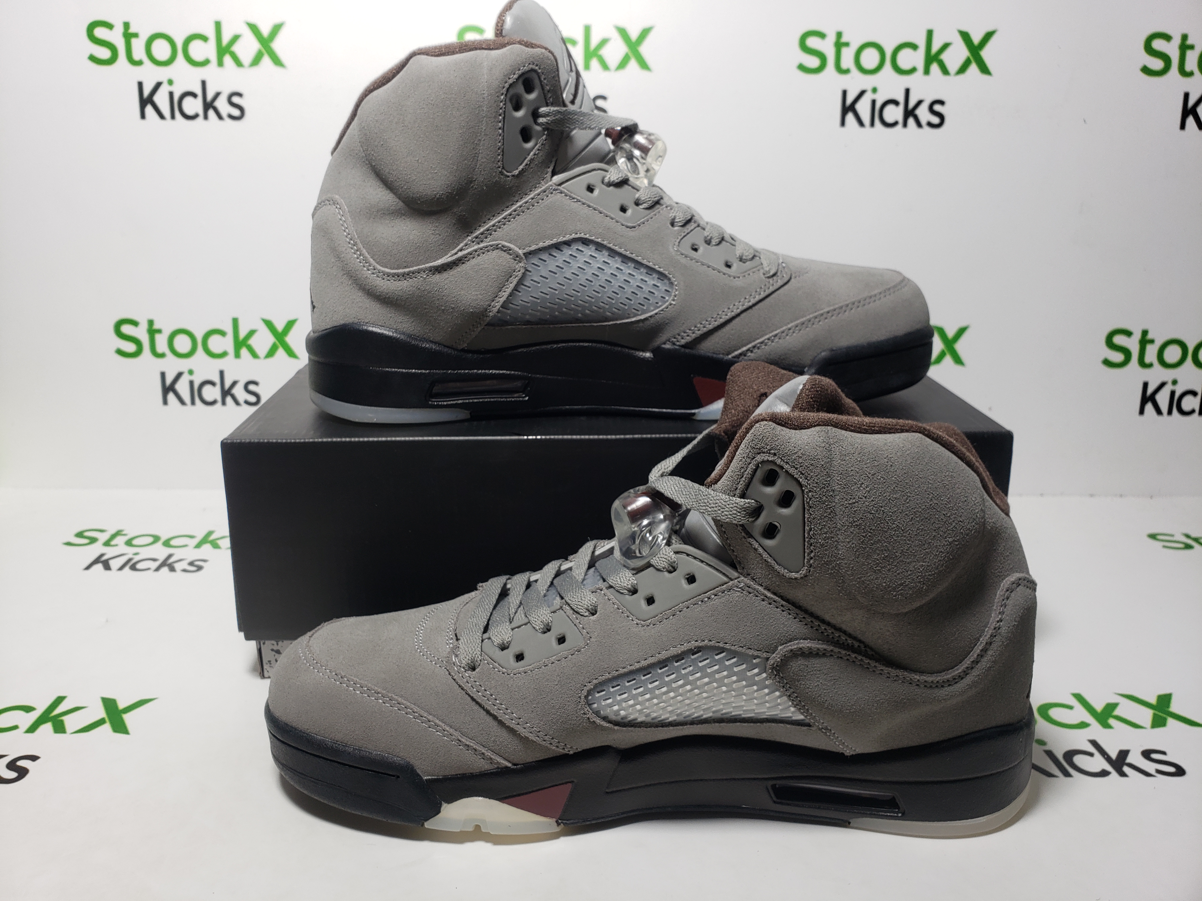PK God Batch Air Jordan 5 Retro SPA Ma Maniére Light Bone FD1330-006 review stockxkicks 06