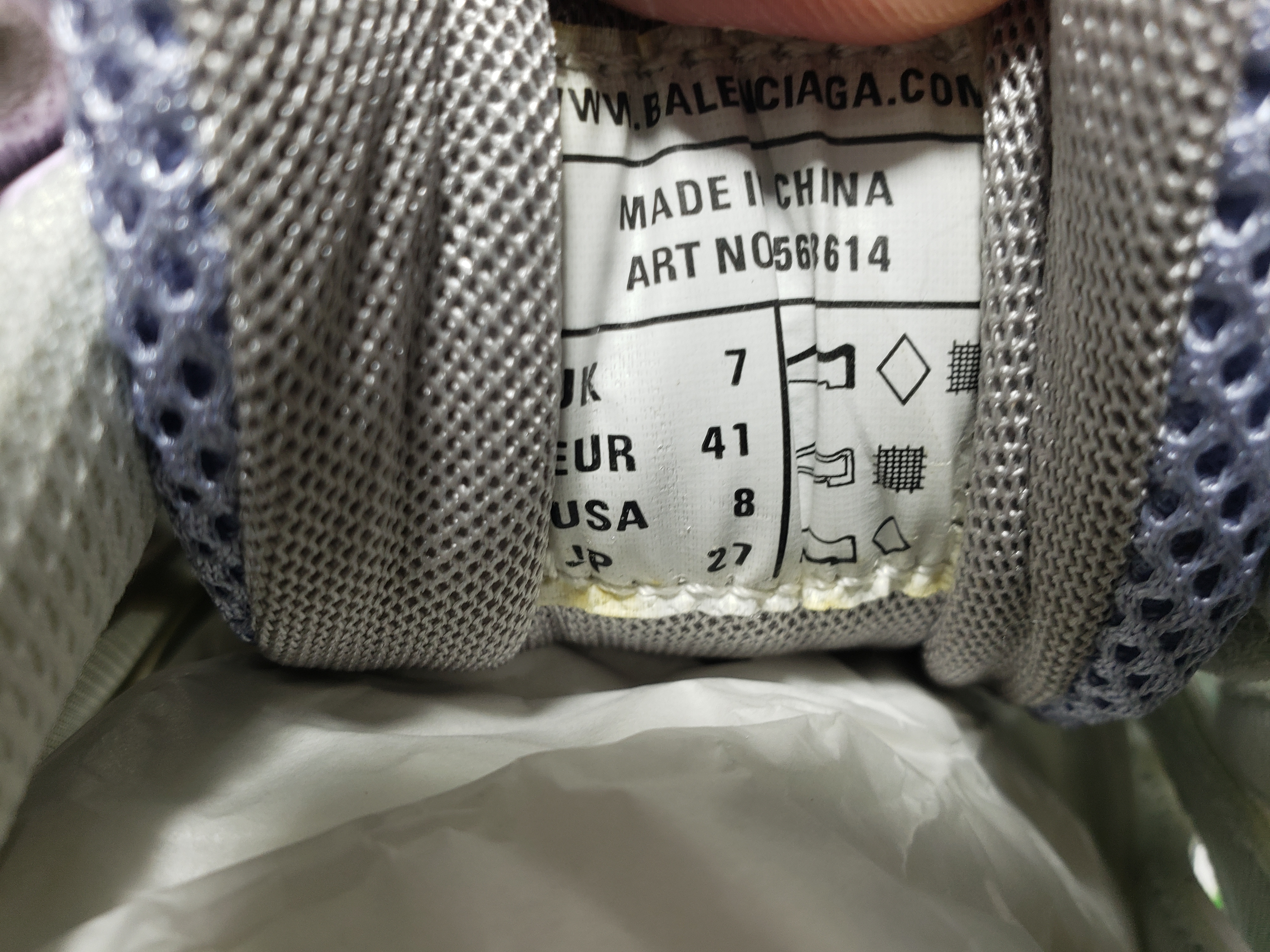 Balenciaga Track 2 Sneaker White Light Blue 568615 W2GN3 9045 review stockxkicks 03