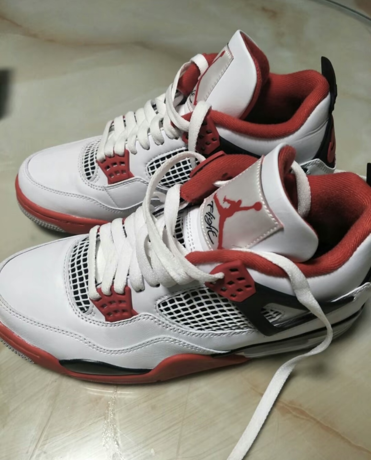 PK God Batch Air Jordan 4 Retro Fire Red DC7770-160 review Jose Corona