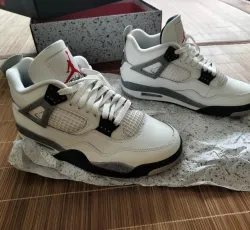 PK God Batch Air Jordan 4 Retro OG White Cement FV5029-100（2025） review Jordan Cozart
