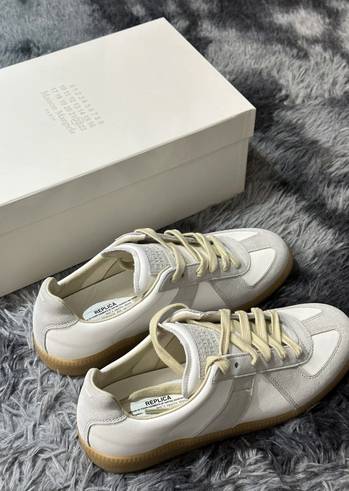 Maison Margiela Replica German Army Trainer S57WS0236P1895101 review Jay-den Jones