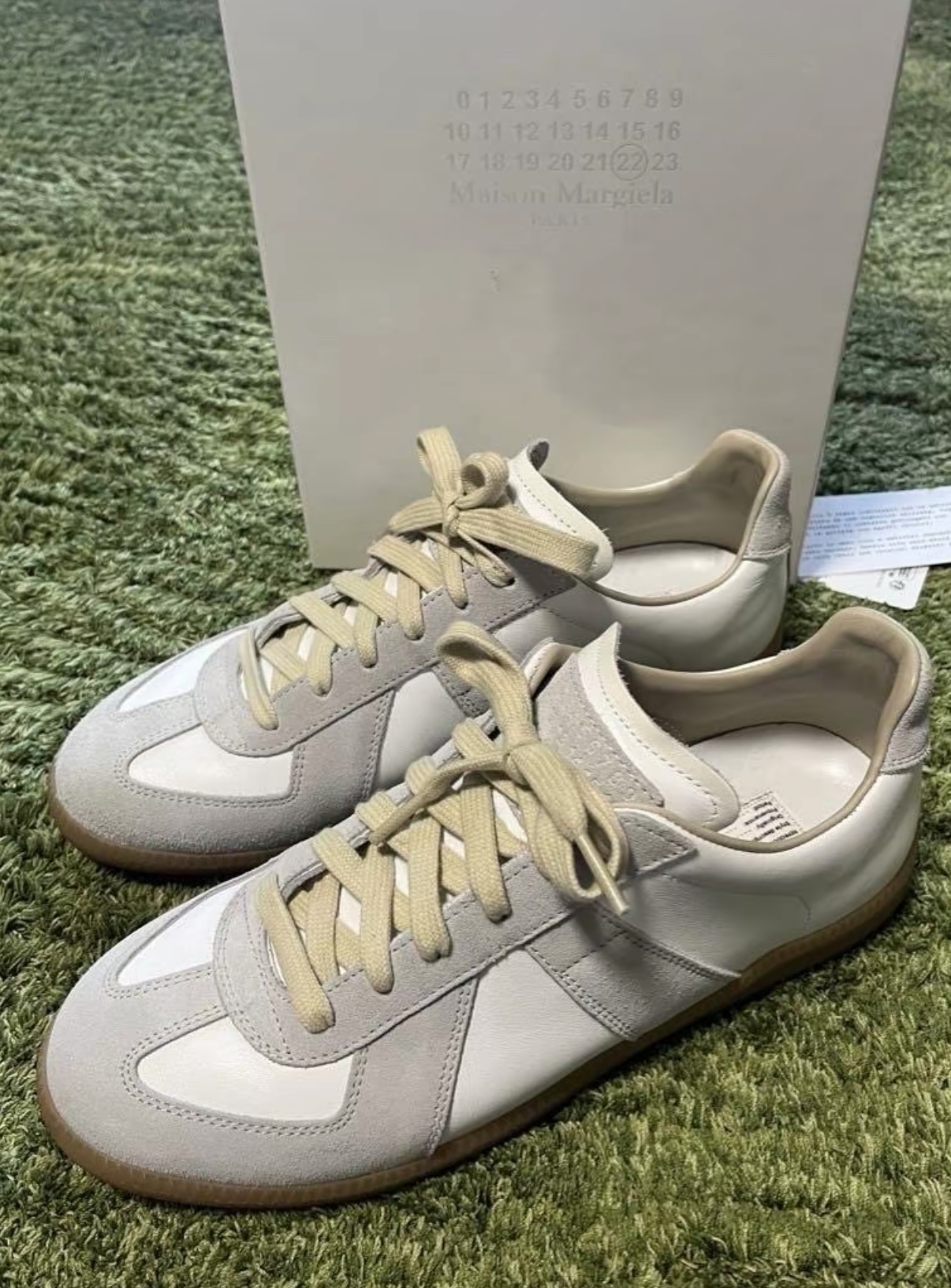 Maison Margiela Replica German Army Trainer S57WS0236P1895101 review rayan pinnock