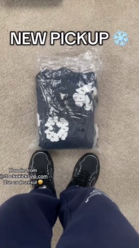 Denim Tears The Cotton Wreath Sweatshirt Navy Hoodie review xuel