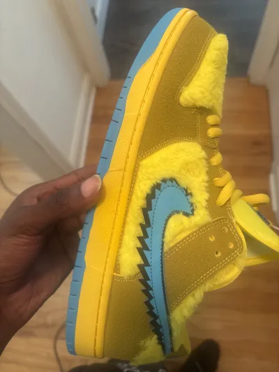 PK God Batch Nike SB Dunk Low Grateful Dead Bears Opti Yellow CJ5378-700 review Brandon 02