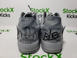 PK God Batch Custom Nike Air Force 1 The Cross Blue Tie-dye review Stockxkicks 03
